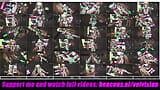 かわいいアンドロイドティーンダンス+段階的な脱衣(3D HENTAI) snapshot 10