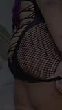 It Barely Covers Anything. Are You Lifting the Dress up to Fuck or Fucking Me Through the Netting? snapshot 2