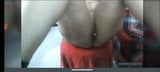 Granny Jenni, big tits, shaved pussy, masturbation snapshot 16