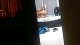 fucking my neighbor in amazon position dominating him in femdom then he fucks me in doggystyle and cuckold records from behind snapshot 2