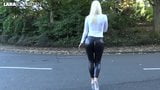 Lara Cumkitten - spermawalk și leggingswalk snapshot 2