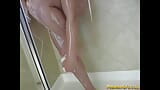 Bri with Big tits Shower rubbing lust snapshot 4