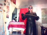 TV Domina Madame Crudelitas in Leather Coat 1 snapshot 2