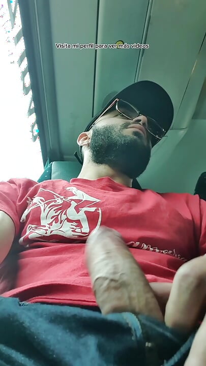 So Close To Orgasm On A Full Bus, I'm So Hot!