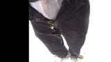 Wetting my jeans in the park during a snowstorm snapshot 7