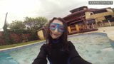 Hot underwater pool masturbation of Emi Serene snapshot 3