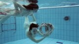 Two dressed beauties underwater – Netrebko and Poleshuk snapshot 11