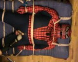 Slave as Spiderman gets a massage - II snapshot 12
