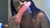 Lady RaeX Gagging on her dildo and teasing snapshot 12