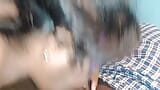 Indische tante natürlicher blowjob, kurzes volles video snapshot 3