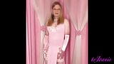 Joanie - váy maxi hồng snapshot 3