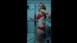 Turkish Girl Red underwear bathroom Turk girl snapshot 6