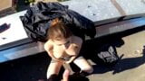 LINDA CHICA CORRIDA EN MIS BRAGAS - POV AL AIRE LIBRE snapshot 5