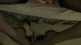 FF stockings and black heels and cum lol. snapshot 15