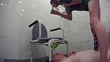 Using a slave as a spittoon for brushing teeth snapshot 7