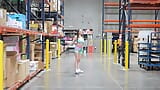 Busty Rissa May Caught Sneaking Around Warehouse By Hard Cock snapshot 4