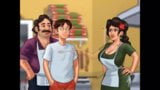 Summertime saga: calda milf italiana dalla pizzeria - ep55 snapshot 4