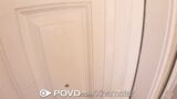 POVD – Expensive Lifestyle Babe Fucks Landlord To Pay Rent snapshot 6