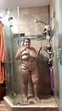 Candi the cocksucking cunt takes a shower snapshot 4