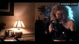 C Webb in black satin panties in 1990 movie snapshot 1