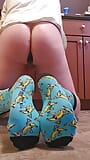 Butt Plug Boy Loves his Cute Banana Socks snapshot 3