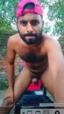 Indian boy walking, pissing and cuming snapshot 17