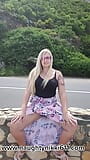 Fingering Myself in Public: Flashing MILF Porn feat ...