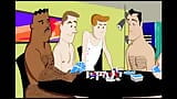 Poker Game Gay Cartoon in Portuguese snapshot 5