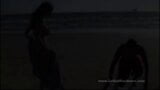Cette brune à gros nichons aime trouver des inconnus sur la plage pour baiser snapshot 1