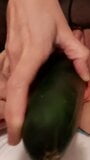 Double penetration with big cucumber snapshot 3