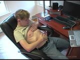 Young Derek James Beats His Meat snapshot 1