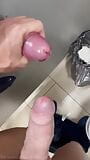 Toilet hole , peeked and jerked me off in public in extreme ! Sissy 's whore . snapshot 9