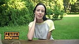 POV - Fick dein Blind Date Lexi Layo mitten im Park snapshot 5