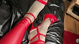 Red Heels and Nylon Fetish snapshot 12