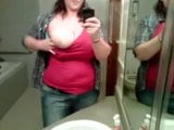 fat titty craigslist chick in the bathroom snapshot 4