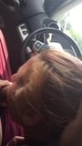 Blowjob panas di dalam kereta snapshot 10