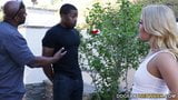 BBC Slut Candice Dare Wants DP With Her Black Neighbors snapshot 3