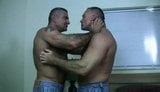 Muscle Hairy Bear Having babreback sex snapshot 3