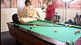 geile brunette veliert beim billiard und bekommt die kugel in die pussy snapshot 12