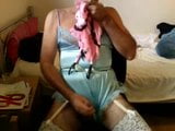 more crossdressing in lingerie and wanking snapshot 10