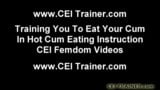 I will tie you up and feed you cum – CEI snapshot 8
