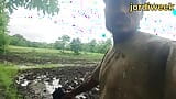 Jordiweek Big cock jerking in farm Apne kheto me ghumte hua baarish ke Pani me moje liye nonge hoke snapshot 6