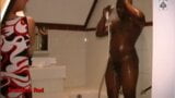 Polish wife turned on watching BBC Bull in Shower snapshot 3