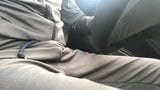 Big Cock CUM Handsfree in Car Ride Outdoors snapshot 2