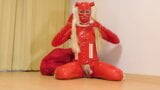 Red latex doll anal masturbation Part 2 snapshot 4