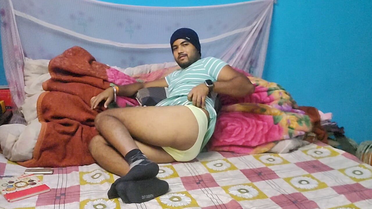 Indian boy wears girl's dress