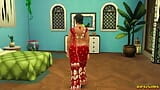 Versione hindi - la zia milf desi lascia che prakash giochi con il suo corpo prima del matrimonio - wickedwhims snapshot 8