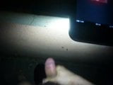 Noche de paja semen al aire libre desnudo snapshot 6