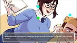 Academy 34 Overwatch (Young & Naughty) - Part 17 Doctor Mercy Zigler Gave Me a Blowjob By HentaiSexScenes snapshot 17