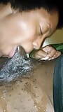 Hot sloppy pink mouth made for swallowing black dick pt2 (with some cum in throat) snapshot 12